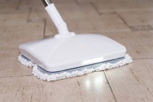 Tiled, wooden, or bare floors offer better protection