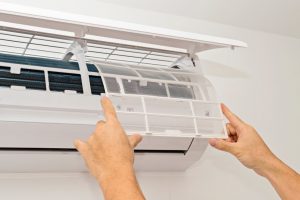 Air conditioning to dry the air & get rid of dust mites